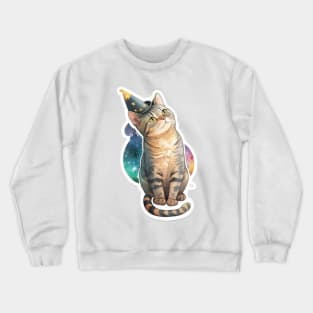 Wizard Cat Crewneck Sweatshirt